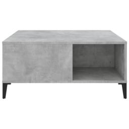 Berkfield Home Coffee Table Concrete Grey 80x80x36.5 cm Engineered Wood - thumbnail 5