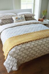Scion 'Snow Drop Cotton' Cushion in Light Beige - Size: 50 cm x 30 cm - thumbnail 4