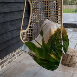 Benjamin Tate Design corn & sun close up Designer Blanket in Natural - Size: 120 cm x 150 cm - thumbnail 3
