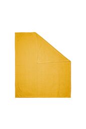 BHS Luxury Ribbon Velvet Throw in Yellow - Size: 127 cm x 152 cm - thumbnail 2