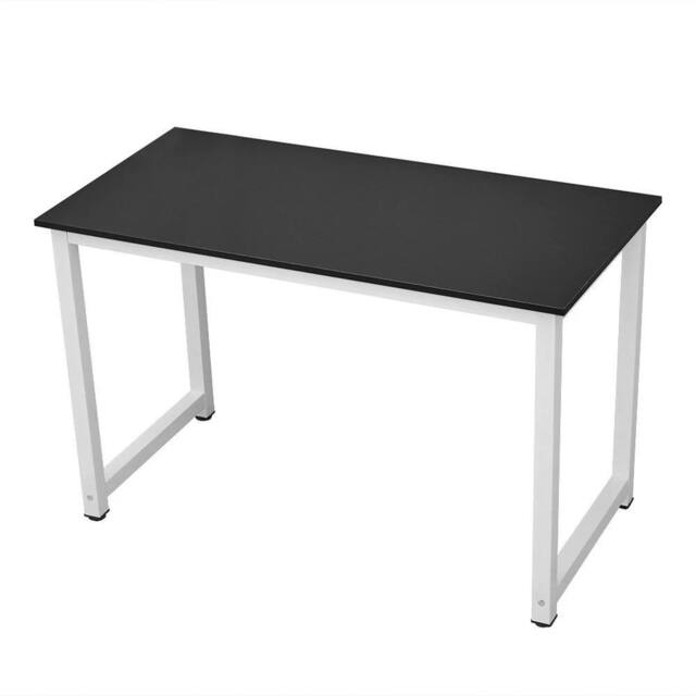 VOGREX Black 120cm Simple Corner Computer Desk Home Office Laptop Table - image 1