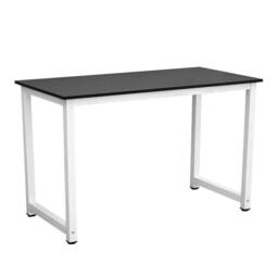 VOGREX Black 120cm Simple Corner Computer Desk Home Office Laptop Table - thumbnail 2