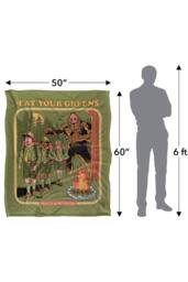 Steven Rhodes Eat Your Greens Silky Touch Super Soft Throw Blanket - Size: Small - thumbnail 3
