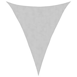 Berkfield Home Sun Shade Sail Light Grey 5x6x6 m 100% Polyester Oxford - thumbnail 2