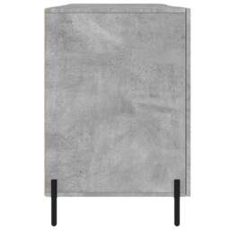 Berkfield Home Desk Concrete Grey 140x50x75 cm Engineered Wood - Size: 140 x 50 x 75 cm - thumbnail 7