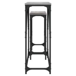 Berkfield Home Nesting Console Tables 2 pcs Grey Sonoma Engineered Wood - thumbnail 6