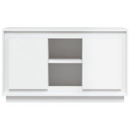 Berkfield Home Sideboard White 102x35x60 cm Engineered Wood - Size: 102 x 35 x 60 cm - thumbnail 5