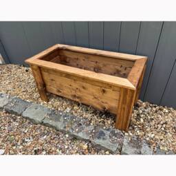 Charles Taylor Multi Pack of 3 - Rectangular Large Trough - Minimal Assembly Required in Light Brown - thumbnail 2