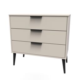 Ready Assembled 2 U Tulsa 3 Piece Bedroom Furniture pack (Ready Assembled) in Taupe - Size: Large - thumbnail 6