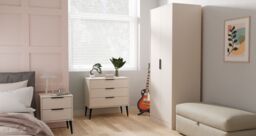 Ready Assembled 2 U Tulsa 3 Piece Bedroom Furniture pack (Ready Assembled) in Taupe - Size: Large - thumbnail 2