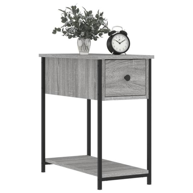 Berkfield Home Durable Bedside Cabinets 2 pcs Grey Sonoma 30x60x60 cm Engineered Wood - Size: 30 x 60 x 60 cm - image 1