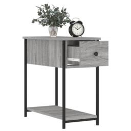 Berkfield Home Durable Bedside Cabinets 2 pcs Grey Sonoma 30x60x60 cm Engineered Wood - Size: 30 x 60 x 60 cm - thumbnail 4