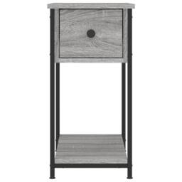 Berkfield Home Durable Bedside Cabinets 2 pcs Grey Sonoma 30x60x60 cm Engineered Wood - Size: 30 x 60 x 60 cm - thumbnail 6