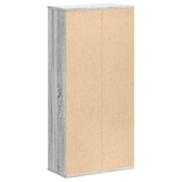 Berkfield Home Bookcase Grey Sonoma 50x25x105 cm Engineered Wood - Size: 50 x 25 x 105 cm - thumbnail 6