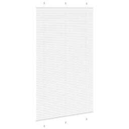 Berkfield Home Pleated Blind White 115x200 cm Fabric Width 114.4 cm Polyester - thumbnail 4