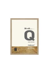 nielsen Quadrum 30 x 40cm Wooden Picture Frame With Protective Glass Front in Light Oak - Size: 30 x 40 cm - thumbnail 1