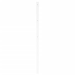 Berkfield Home Metal Headboard White 180 cm - thumbnail 4