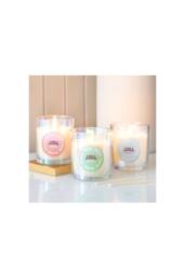 KDMD Aura Energy Lotus Mint Tea Iridescent Candle-35H Burn, Uplifting Scent in Green - thumbnail 5