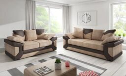 Furniture 786 Rio Fabric 3&2 Seater Sofa Set Foam Seating - thumbnail 2