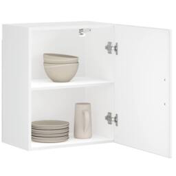 Berkfield Home Kitchen Wall Cabinet¬†Porto High Gloss White Engineered Wood - thumbnail 2