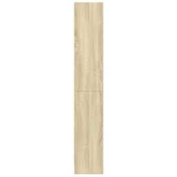 Berkfield Home Bookcase Sonoma Oak 60x24x143 cm Engineered Wood in Brown - Size: 60 x 24 x 143 cm - thumbnail 5