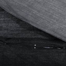 Berkfield Home Duvet Cover Set Dark Grey 200x200 cm Cotton - thumbnail 4