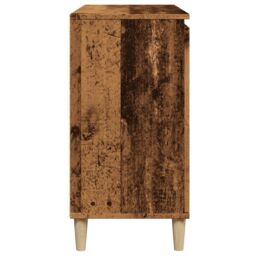 Berkfield Home Sideboard Old Wood 102x35x70 cm Engineered Wood in Brown - Size: 102 x 35 x 70 cm - thumbnail 6