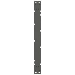Berkfield Home Dining Table Legs V-Shape 2 pcs Anthracite 80x(72-73.3) cm Steel in Dark Grey - thumbnail 7