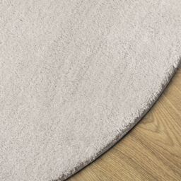 Berkfield Home Rug 'HUARTE' Sand 160x230 cm Oval in Beige - Size: Medium - thumbnail 4