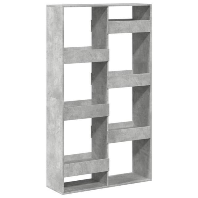 Berkfield Home Room Divider Concrete Grey 100x33x175 cm Engineered Wood - Size: 100 x 33 x 175 cm - image 1