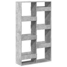 Berkfield Home Room Divider Concrete Grey 100x33x175 cm Engineered Wood - Size: 100 x 33 x 175 cm - thumbnail 1