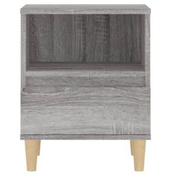 Berkfield Home Bedside Cabinets 2 pcs Grey Sonoma 40x35x50 cm - Size: 40 x 35 x 50 cm - thumbnail 6