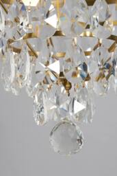BHS Lighting Elsa Easy Fit Light Shade in Metallic Gold - thumbnail 3