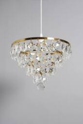 BHS Lighting Elsa Easy Fit Light Shade in Metallic Gold