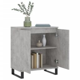 Berkfield Home Sideboard Concrete Grey 60x35x70 cm Engineered Wood - Size: 60 x 35 x 70 cm - thumbnail 4