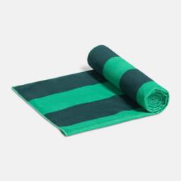 OHS Beach Towel Bath Travel Quick Dry Microfibre Absorbent in Green - thumbnail 3