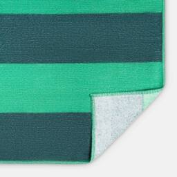 OHS Beach Towel Bath Travel Quick Dry Microfibre Absorbent in Green - thumbnail 5