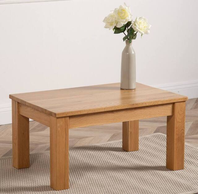 Thats Furniture Oslo Solid Oak Coffee Table for Living Room in Light Oak - image 1
