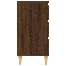 Berkfield Home Sideboard Brown Oak 60x35x70 cm Engineered Wood - Size: 60 x 35 x 70 cm - thumbnail 8