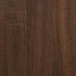 Berkfield Home Sideboard Brown Oak 60x35x70 cm Engineered Wood - Size: 60 x 35 x 70 cm - thumbnail 9