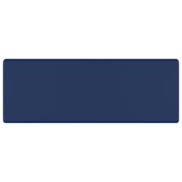 Berkfield Home Luxury Basin Overflow Square Matt Dark Blue 41x41 cm Ceramic - thumbnail 3