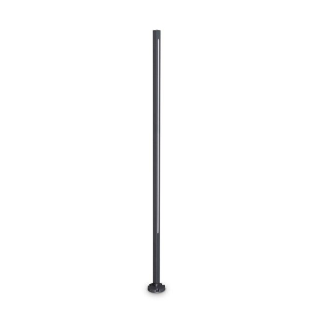 Netlighting JEDI 160cm LED Outdoor Bollard Anthracite 3000K IP65 NonDim in Black