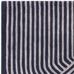 The Rug Shop UK Blue Handmade Modern Easy to clean Striped Area Rug - Size: 200 cm x 300 cm - thumbnail 2