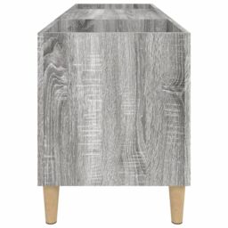 Berkfield Home Record Cabinet Grey Sonoma 121x38x48 cm Engineered Wood - Size: 121 x 38 x 48 cm - thumbnail 6
