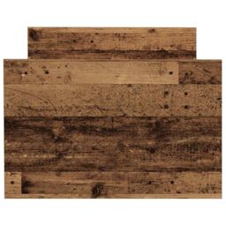 Berkfield Home Bed Frame without Mattress Old Wood 90x190 cm Single Engineered Wood in Brown - thumbnail 6