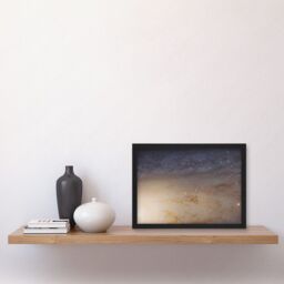 Artery8 Wall Art Print Hubble Space Astronomy M31 Phat Mosaic Andromeda Galaxy Disk Evolution Star Clusters & Cosmic Dust Clouds Art Framed - thumbnail 2