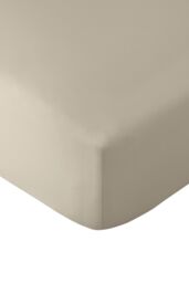 Catherine Lansfield So Soft Non Iron Fitted Sheet in Natural - Size: King Fitted - thumbnail 2
