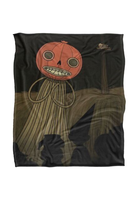 Cartoon Network Over The Garden Wall Mayor of Pottsfield Silky Touch Super Soft Throw Blanket 152 X 127 cm in White - image 1