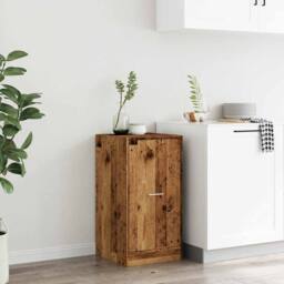 Berkfield Home Apothecary Cabinet Old Wood 40x41x77.5 cm Engineered Wood in Brown - thumbnail 4