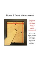 Frames by Post Metro Photo Frame 20 x 16 Inch in Gold - thumbnail 4